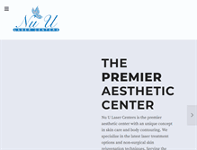 Tablet Screenshot of nuulasercenters.com